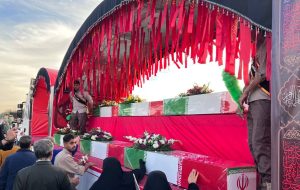 فرودگاه کرمان غرق در عطر فاطمی شهادت شد
