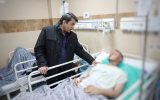 عیادت استاندار کرمان از مجروحان حمله به پایگاه هوانیروز/ذخایر دارویی و شیر خشک استان در وضعیت مطلوب است