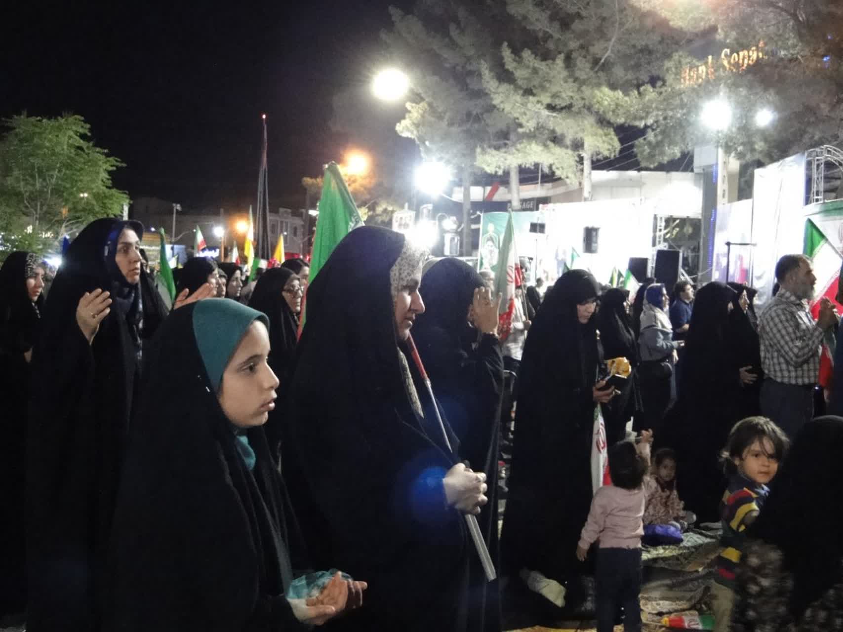 میدان شهید سلیمانی رفسنجان، سنگر مقاومت مردم